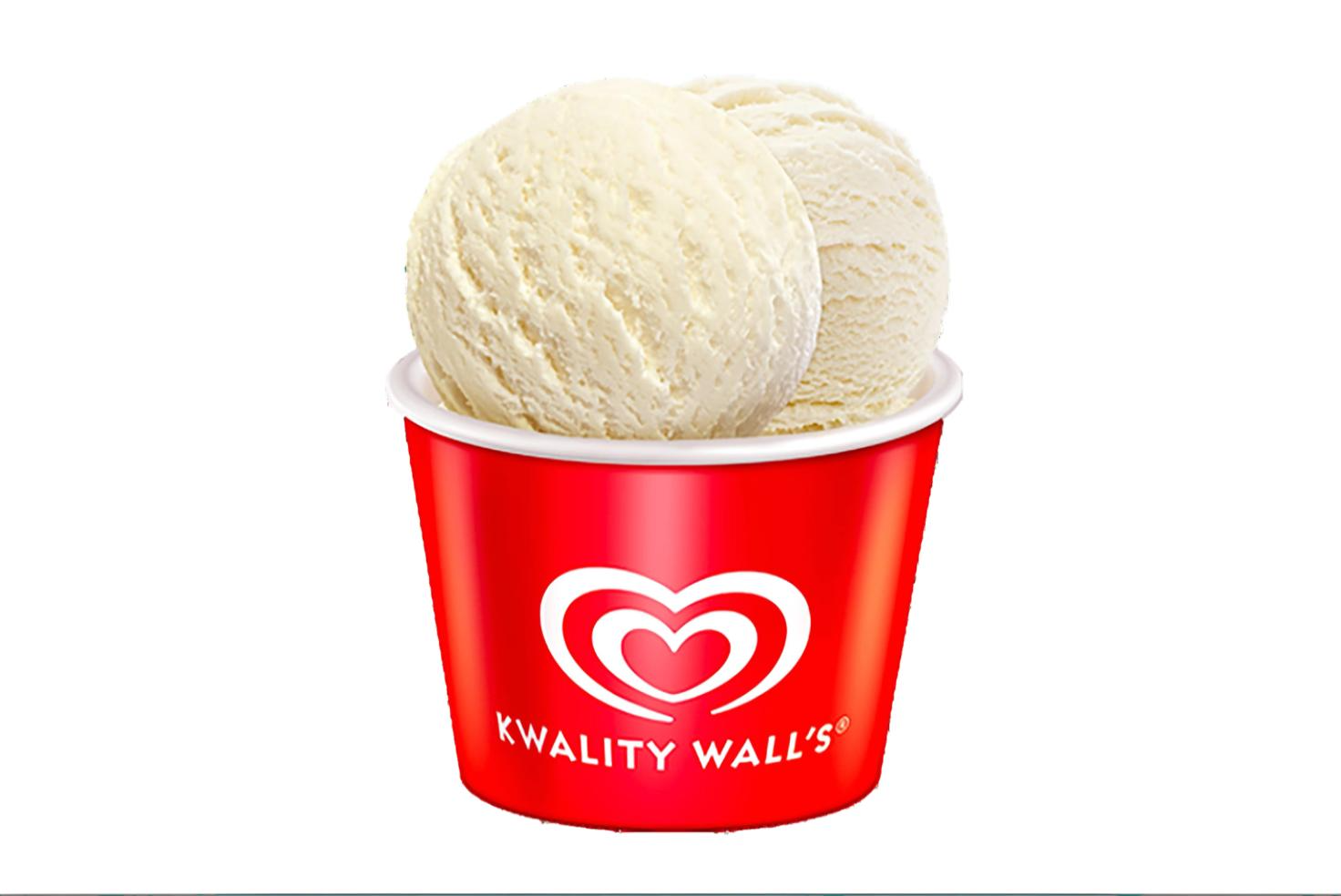 WALLS LARGE CUP VANILLA SUPREME 90ML