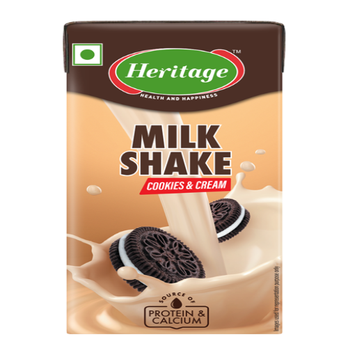 Heritage Milkshake cookies and cream