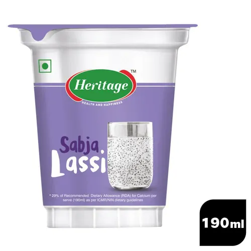 Heritage Sabja Lassi - 190 ml